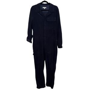 Alex Mill Corduroy Union Boiler Suit Womens Size Small Navy Blue Cotton Jumpsuit